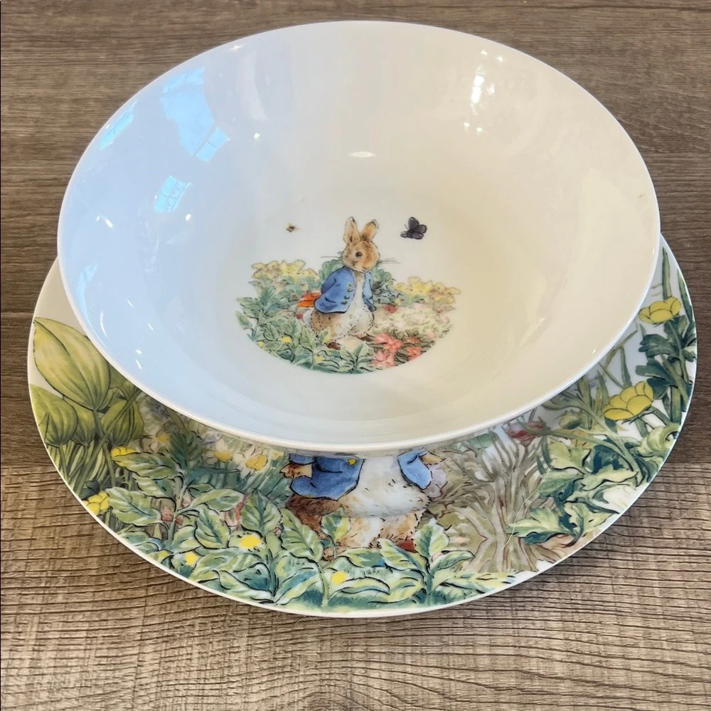 Peter Rabbit Ceramic Bowl Set - Picture 4 of 4